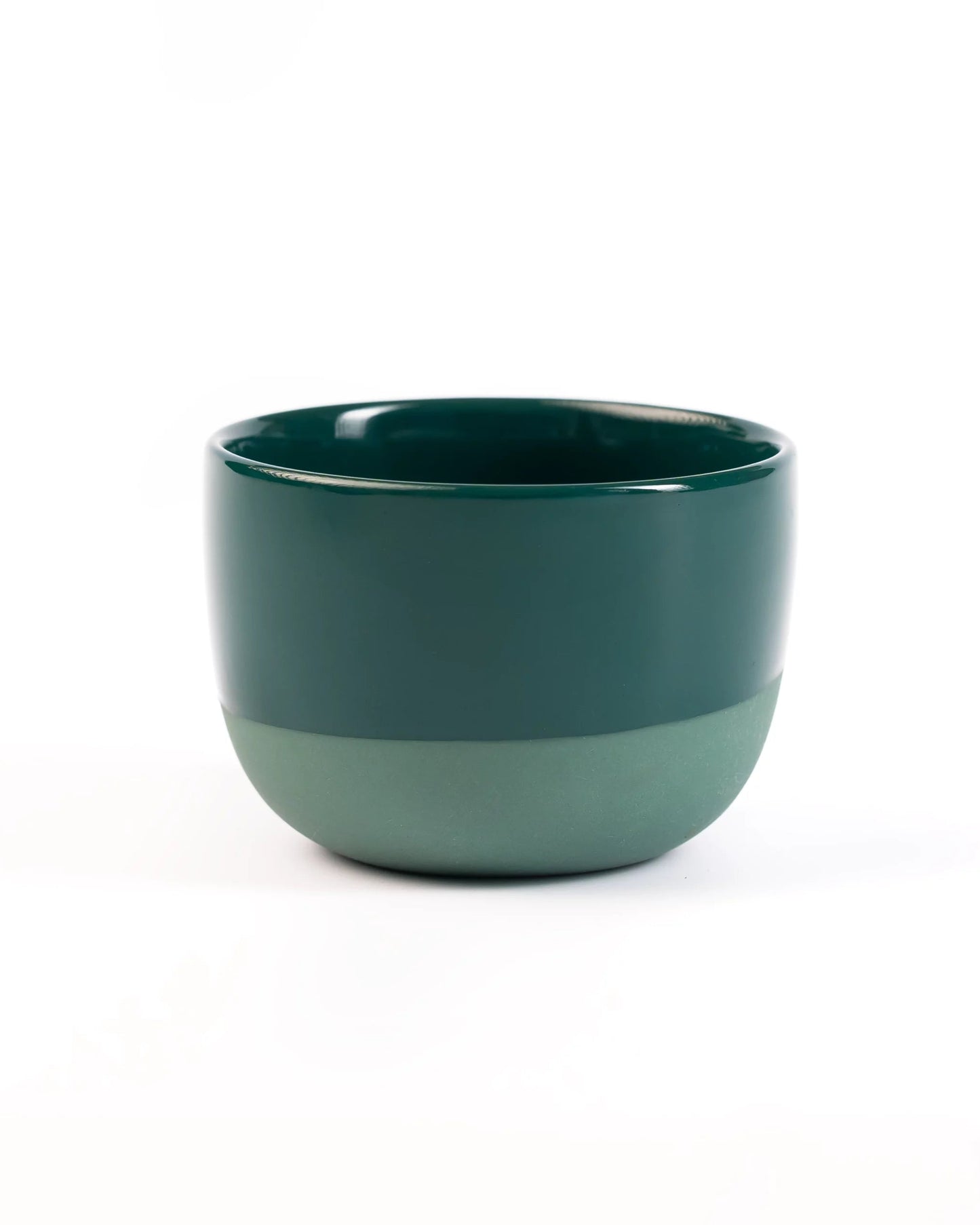 Cappuccino Cup – Half Glazed