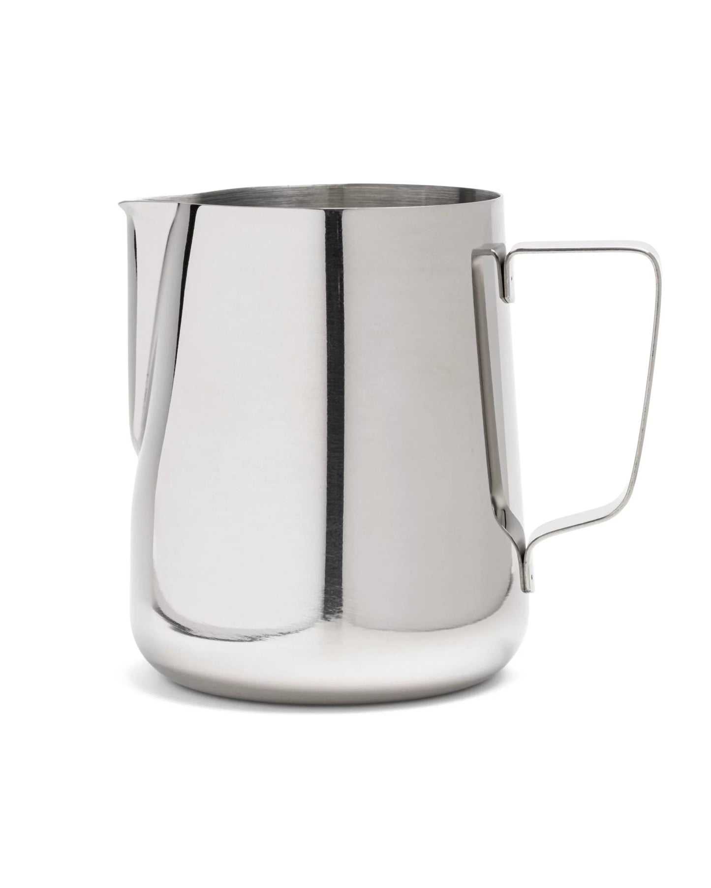 Milk frothing jug for creating the most beautiful latte art