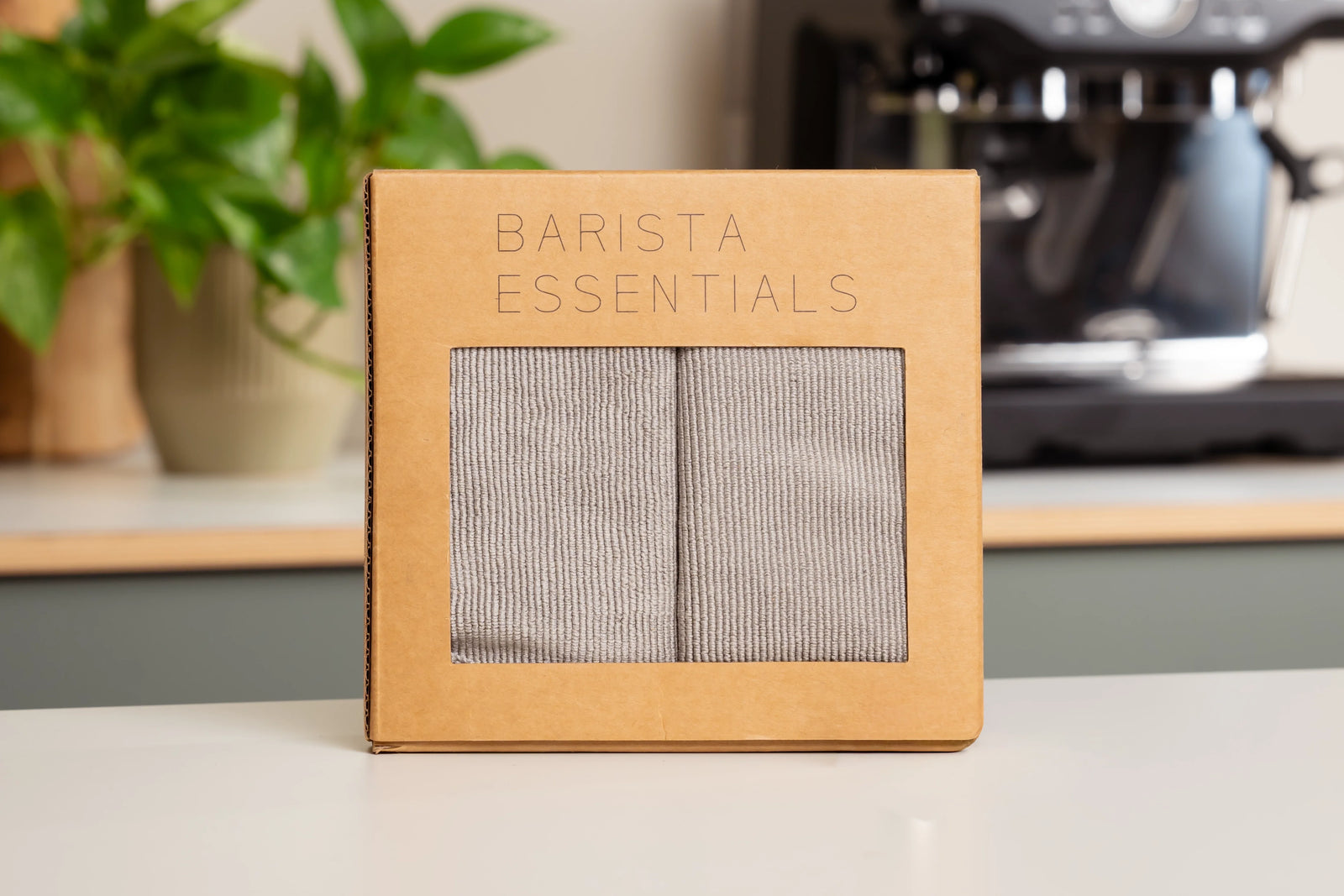 Barista doekje, bruin, microvezel