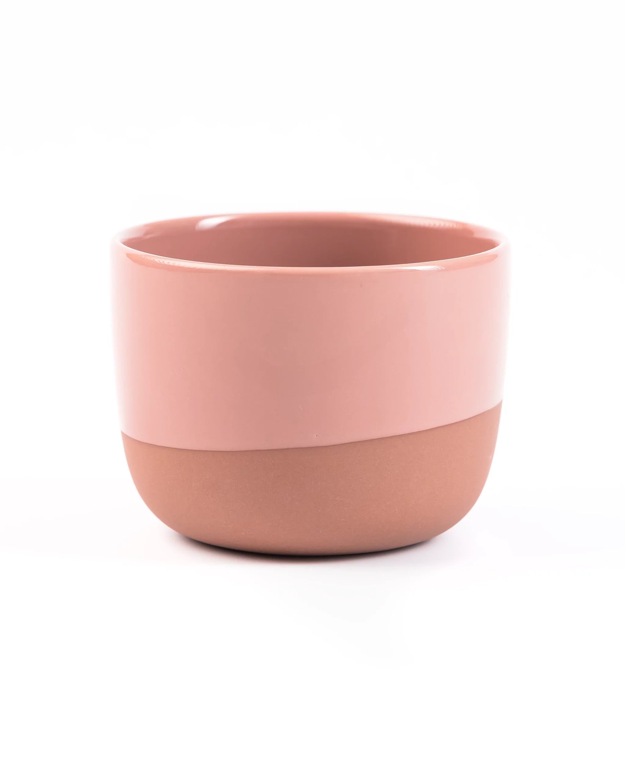 Latte Cup - Half Glazed