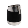 Milk jug without handle with stainless steel interior and exterior