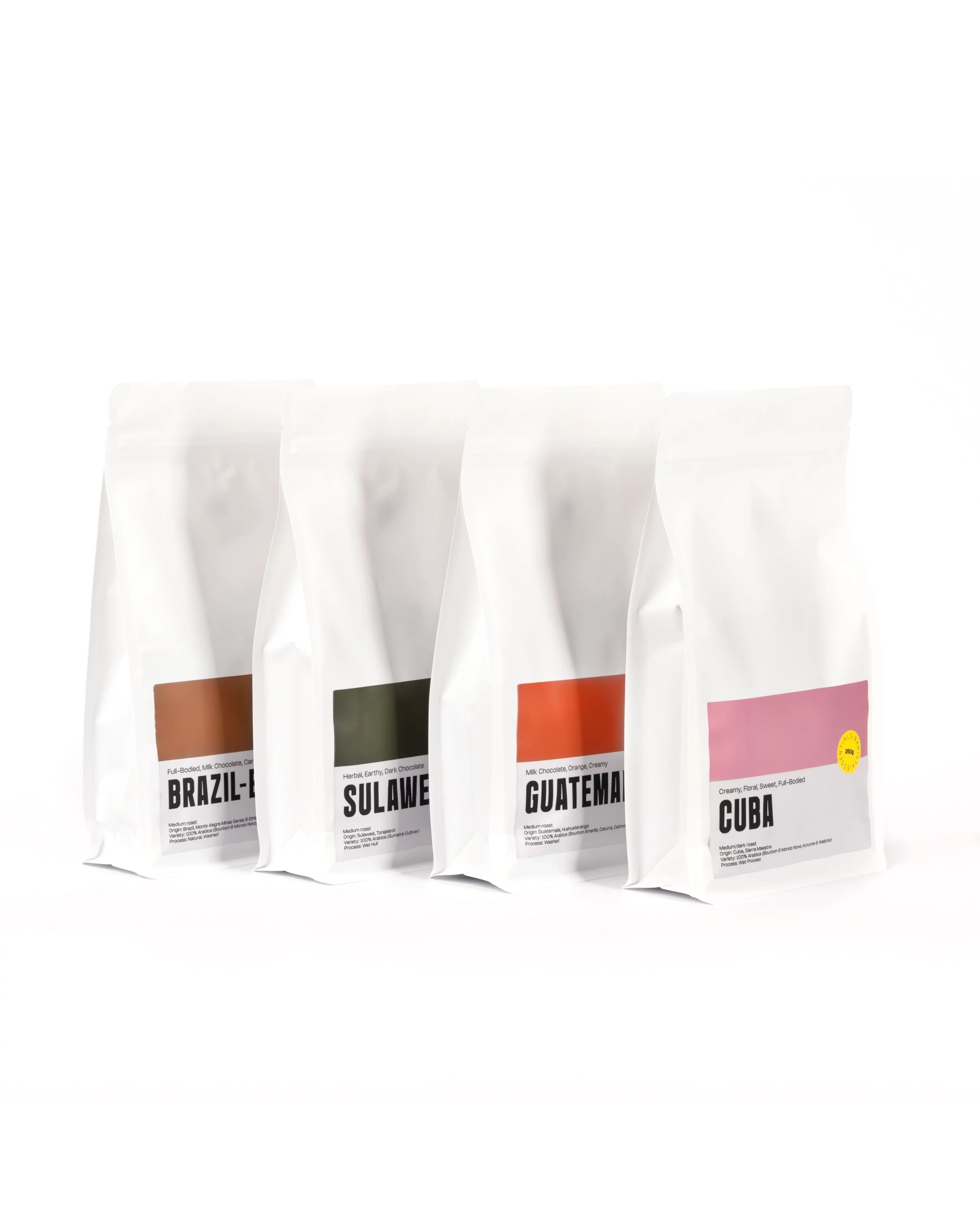 Specialty coffee selection box (4x250gr)