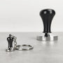 Barista coffee keyring in the shape of a tamper