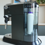 Delonghi water filter in the water tank of a Delonghi Dedica